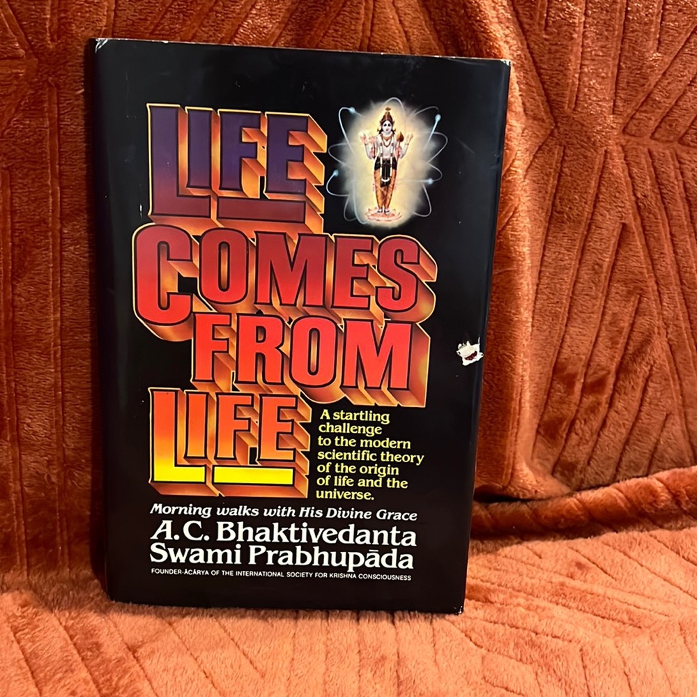 Life comes from life ( copyright 1979. )